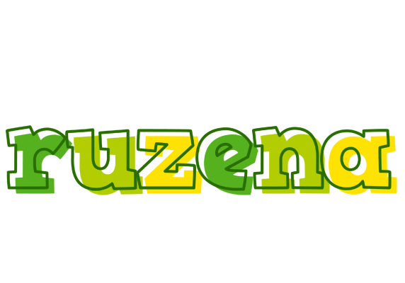 Ruzena juice logo