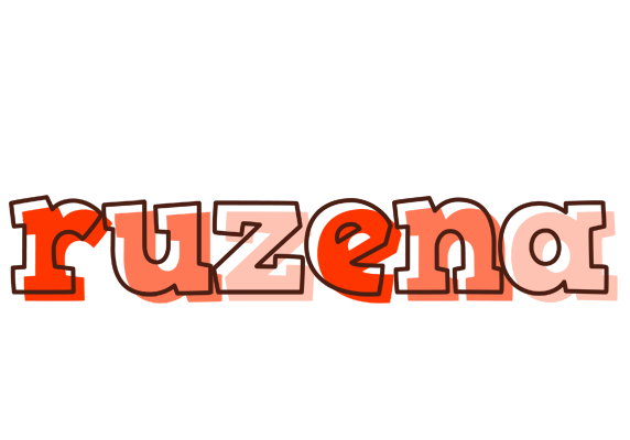 Ruzena paint logo