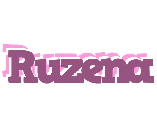 Ruzena relaxing logo