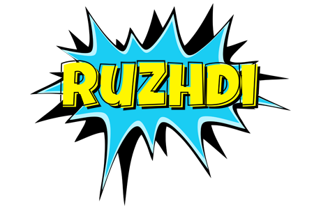 Ruzhdi amazing logo