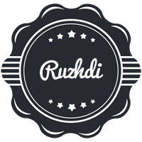 Ruzhdi badge logo