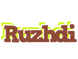 Ruzhdi caffeebar logo