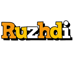 Ruzhdi cartoon logo