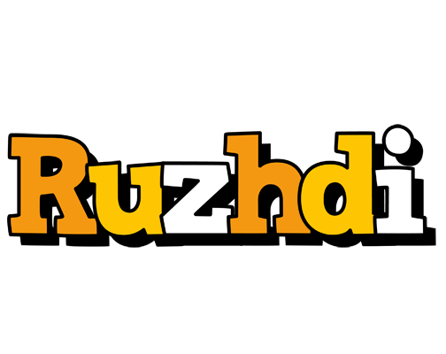 Ruzhdi cartoon logo