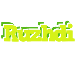 Ruzhdi citrus logo