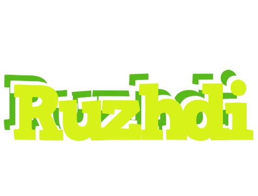 Ruzhdi citrus logo