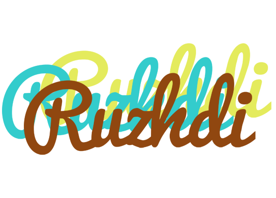 Ruzhdi cupcake logo