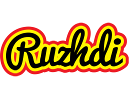 Ruzhdi flaming logo