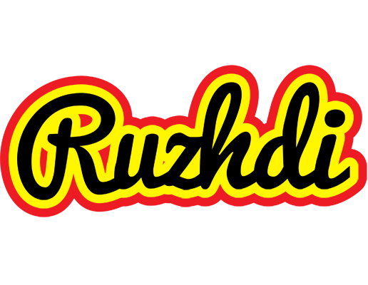 Ruzhdi flaming logo