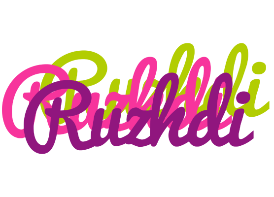 Ruzhdi flowers logo