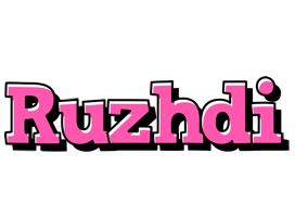 Ruzhdi girlish logo