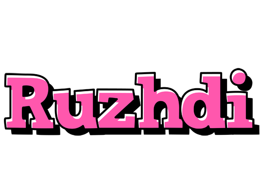Ruzhdi girlish logo