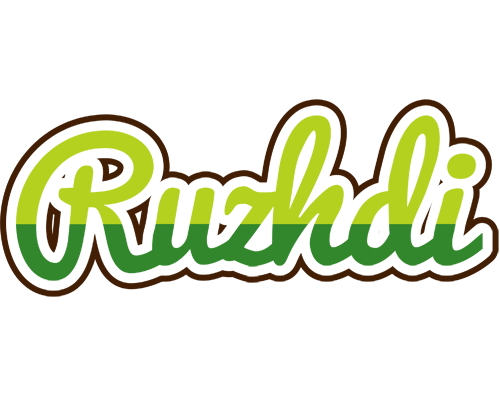 Ruzhdi golfing logo