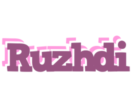 Ruzhdi relaxing logo