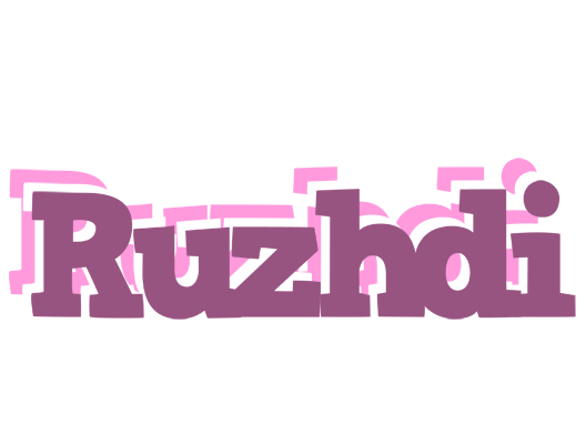 Ruzhdi relaxing logo