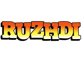 Ruzhdi sunset logo