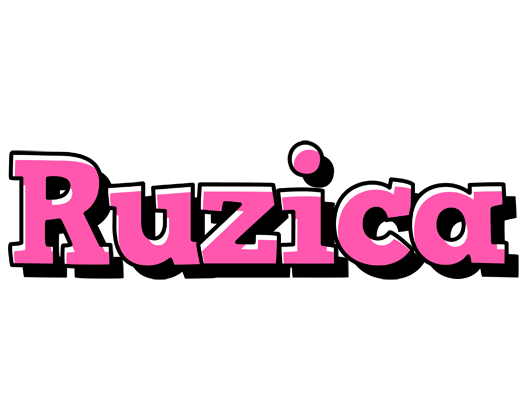 Ruzica girlish logo