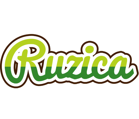Ruzica golfing logo
