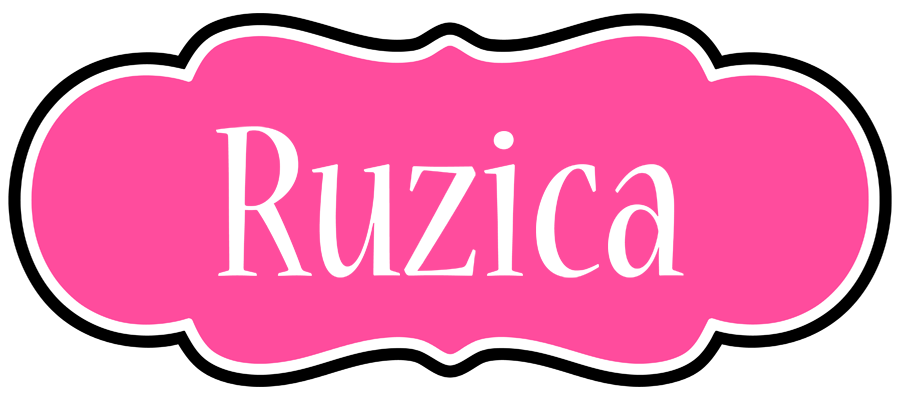 Ruzica invitation logo