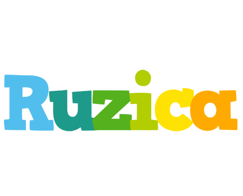 Ruzica rainbows logo