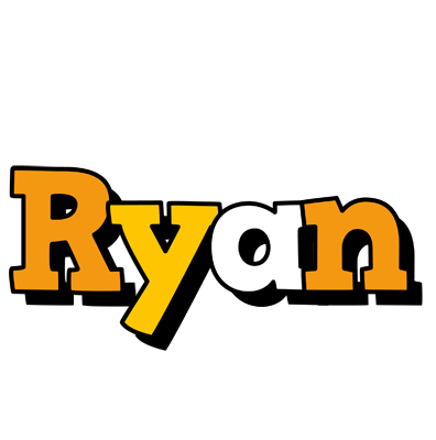 Ryan cartoon logo