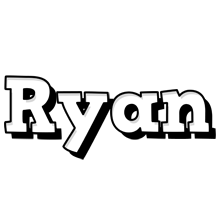 Ryan snowing logo
