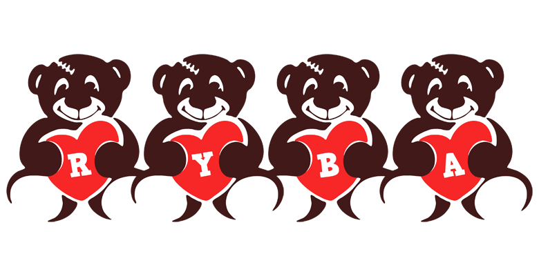 Ryba bear logo