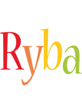 Ryba birthday logo