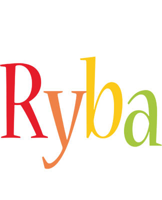 Ryba birthday logo