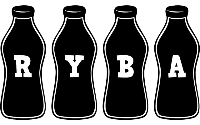 Ryba bottle logo