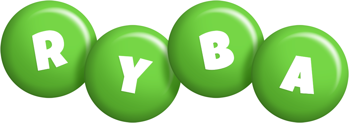 Ryba candy-green logo