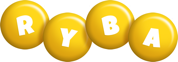 Ryba candy-yellow logo