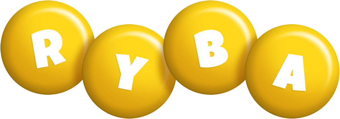 Ryba candy-yellow logo