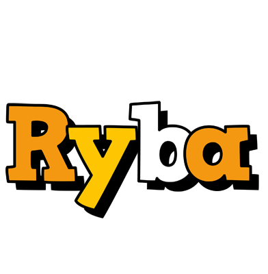Ryba cartoon logo