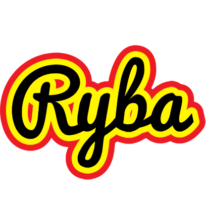Ryba flaming logo