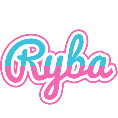Ryba woman logo