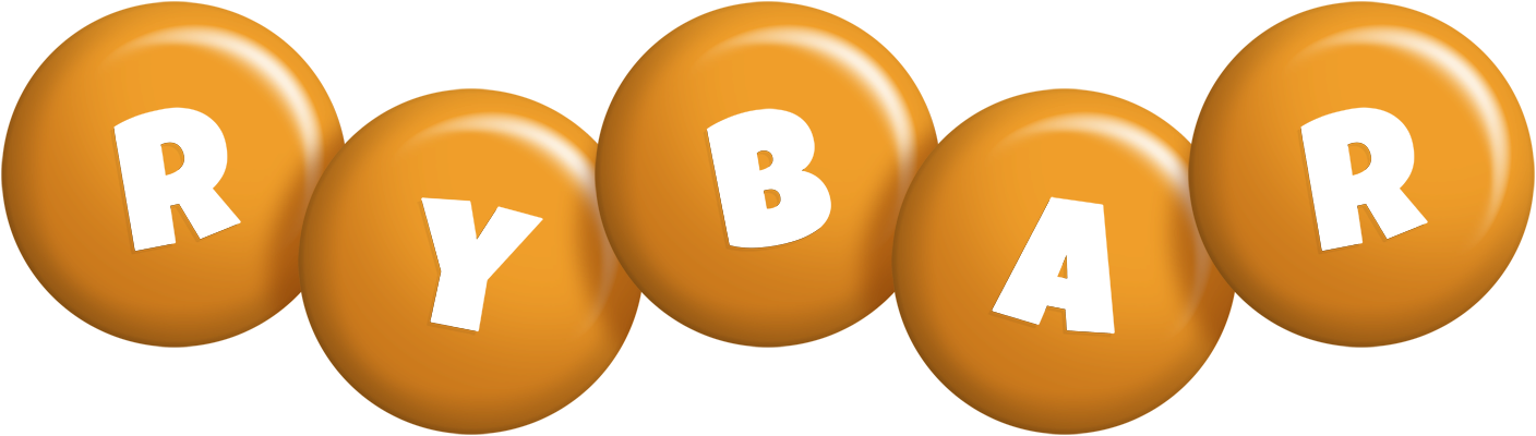 Rybar candy-orange logo