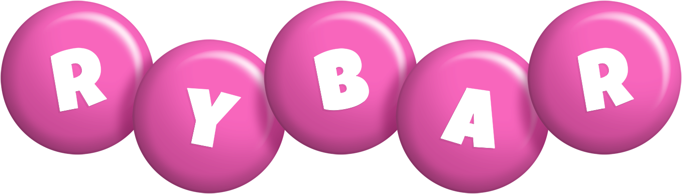 Rybar candy-pink logo