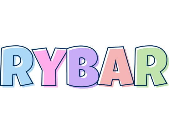 Rybar pastel logo