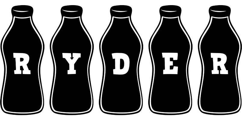 Ryder bottle logo