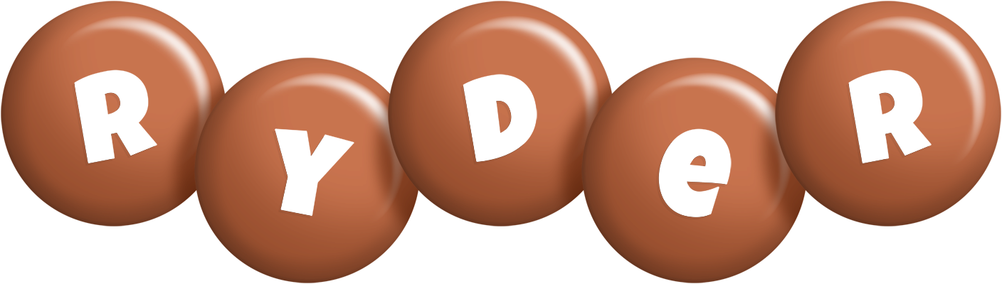 Ryder candy-brown logo