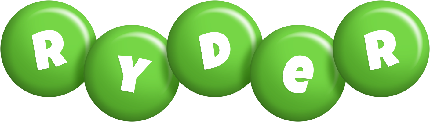Ryder candy-green logo