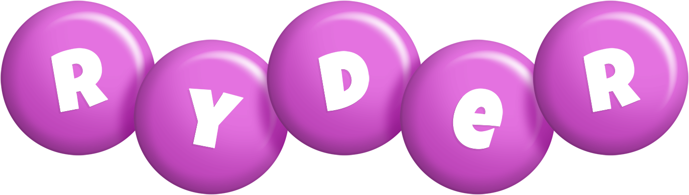 Ryder candy-purple logo