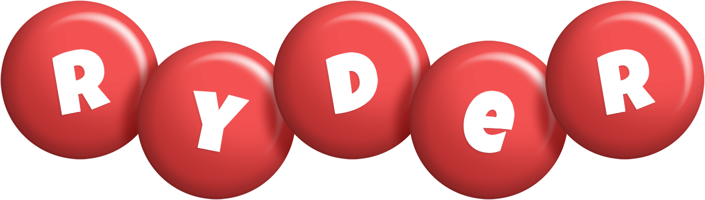 Ryder candy-red logo
