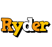 Ryder cartoon logo