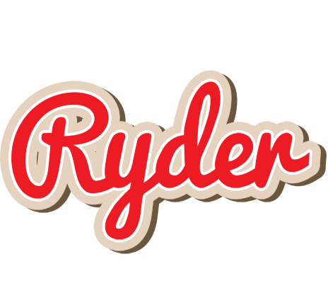 Ryder chocolate logo