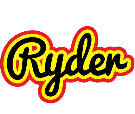 Ryder flaming logo