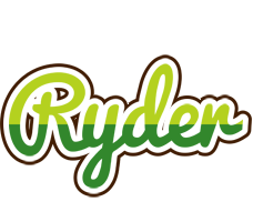 Ryder golfing logo