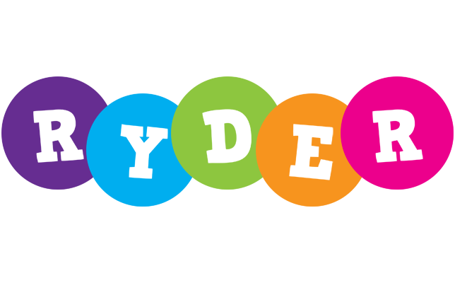Ryder happy logo