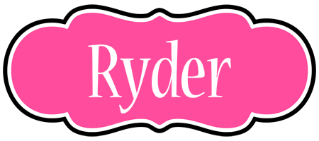 Ryder invitation logo